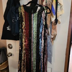NEW with Tags Torrid Multicolor Sequin Dress